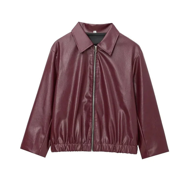 Winter Jackets Woman Ruched Demi-season Jacket for Women Coats
