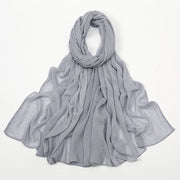 New Arrival  Hijab Women Muslim Scarf Shawls  Big Size Plain Islamic Turban