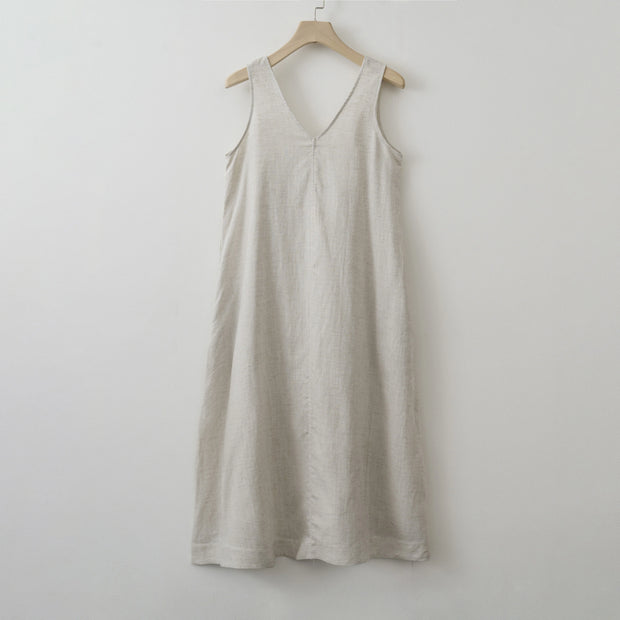 Women Fashion V neck Dress
