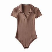 New Women Bodysuit Lingerie Sleepwear Short Sleeve Slim Fit Sexy Jumpsuit