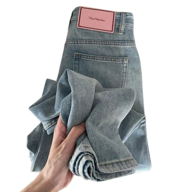 Waist Loose Denim Pants Streetwear Fashion Trashy Long Skater Trousers