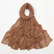 New Arrival  Hijab Women Muslim Scarf Shawls  Big Size Plain Islamic Turban