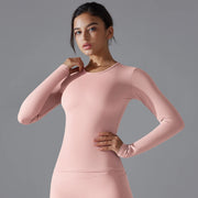 Winter Fitness Running Gym Clothes Workout DryElastic Sports Top