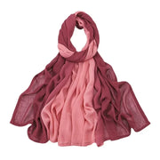 Premium Gradient Rayon Modal Hijabs Cotton Hijab Scarf islamic Turban