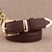 Fashion High Quality Trouser Belts Solid Vintage Pin Buckle Ladies