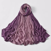 Premium Gradient Rayon Modal Hijabs Cotton Hijab Scarf islamic Turban
