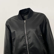 Leather Jackets Short Coat Tight Waist Y2k Streetwear Casual Jacket Zipper Outerwear