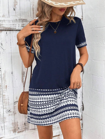 Geometric Print Spring Summer Music Festival Casual Fashion Ladies