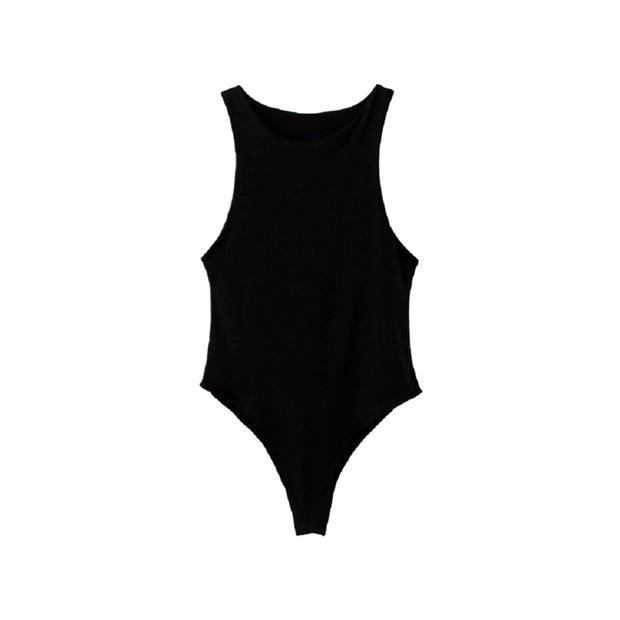 Solid Sexy Bodysuit Women Bodysuits Female 6 Color Green Slim Casual Bodysuit