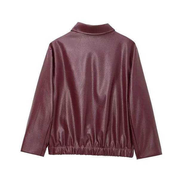 Winter Jackets Woman Ruched Demi-season Jacket for Women Coats
