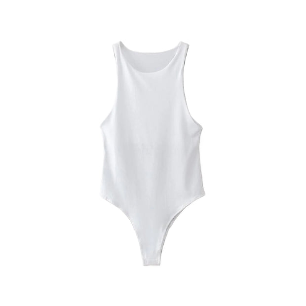 Solid Sexy Bodysuit Women Bodysuits Female 6 Color Green Slim Casual Bodysuit