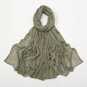 New Arrival  Hijab Women Muslim Scarf Shawls  Big Size Plain Islamic Turban
