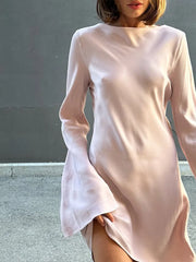 Full Sleeves Bodycone Mini Vestidos Robes Female Casual Slim Fit