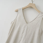 Women Fashion V neck Dress
